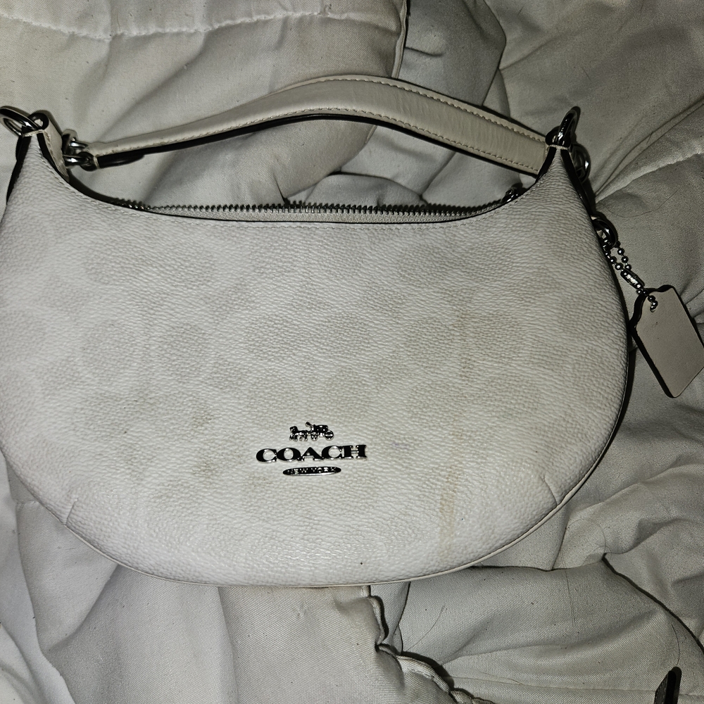 Coach Cream Shoulder Bag